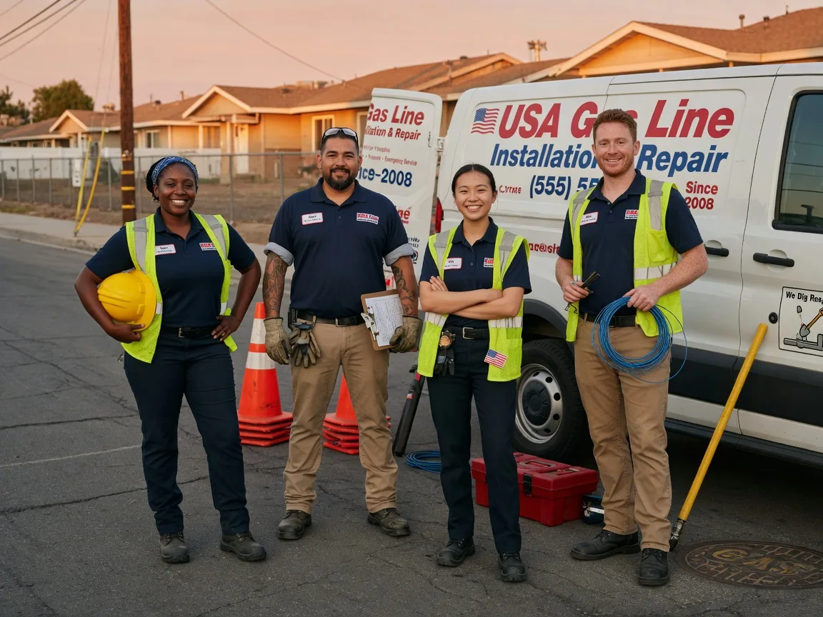 Gas Line Installation company in Wanblee, SD